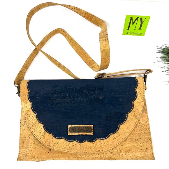 Carpel Made in Portugal Cork Crossbody Bag - Picture 11 of 13